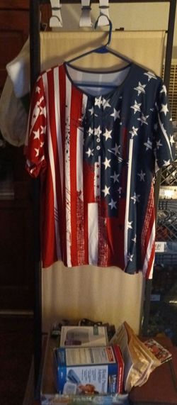 Men's USA Shirt.  (4th July/USA Games)