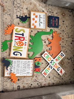 Dinosaur room decor