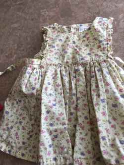 Girl dress 12m