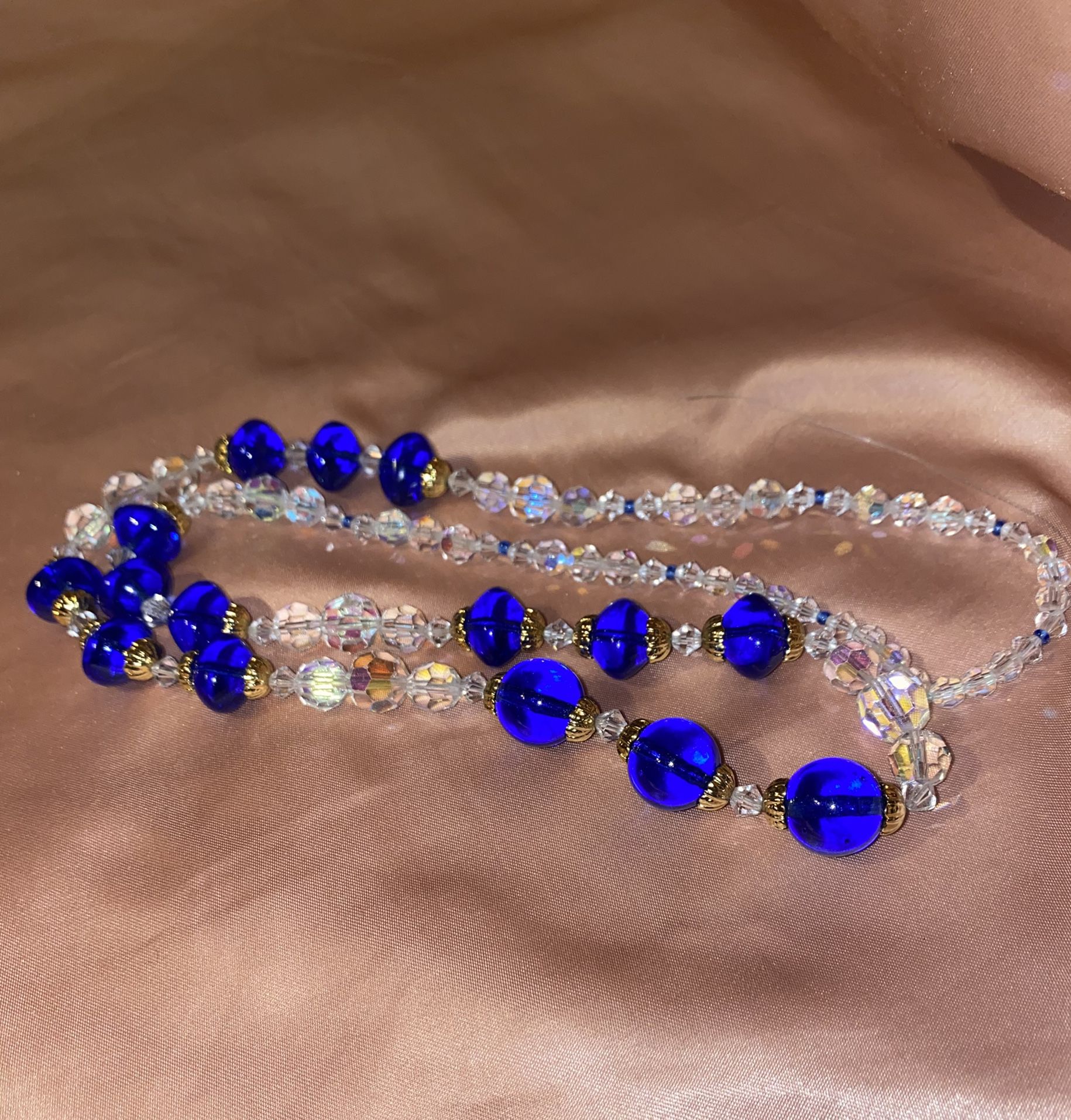 Beaded Sparkly Necklace!