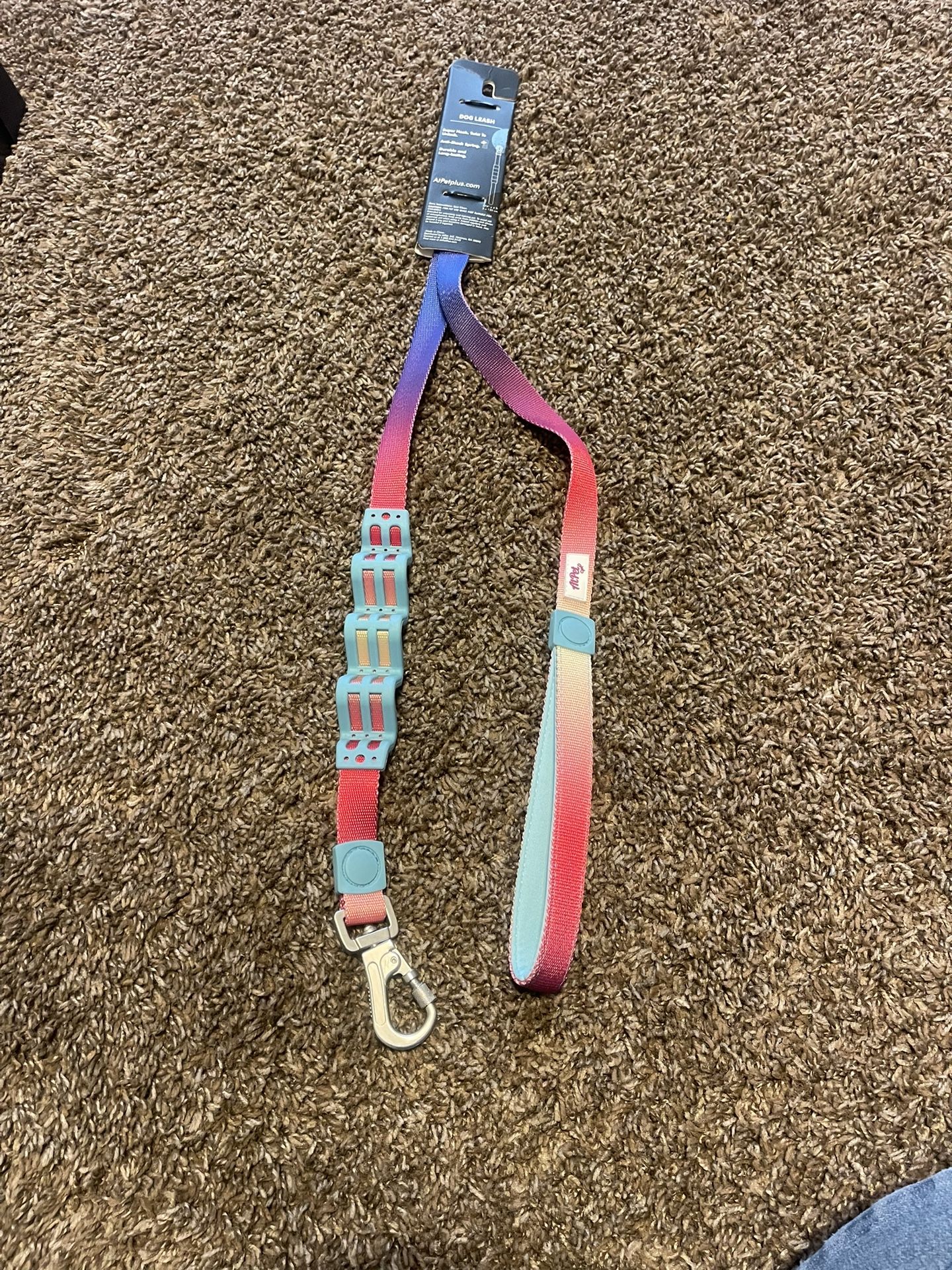 Multicolor Dog Leash With Twist Lock
