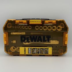 1/4” & 3/8” Drive Ratchet & Socket Set Dewalt 33pc