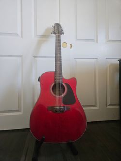 Takamine GD-30CE-12 12-String Acoustic-Electric Guitar - Wine Red