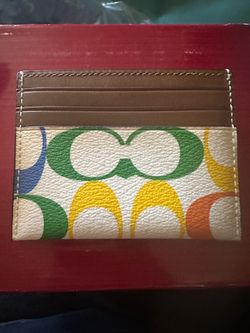 Coach Card Holder