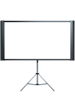Duet portable projector screen 80in