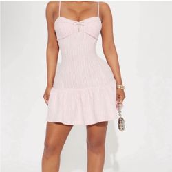 Pink fashion nova dress new size 1X