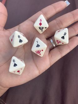 8 sided Poker Dice
