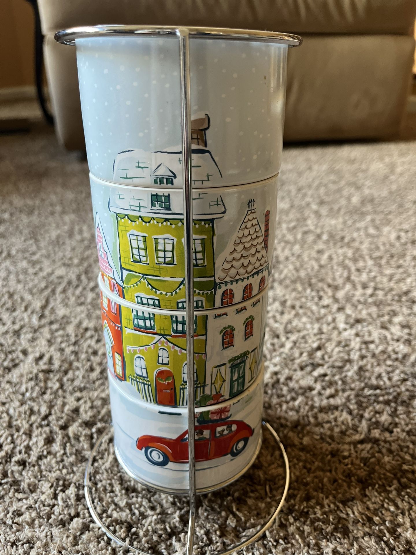 Pier 1 Winter Holiday Mugs