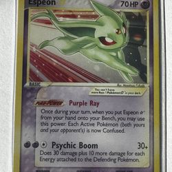 Espeon Gold Star Near Mint 