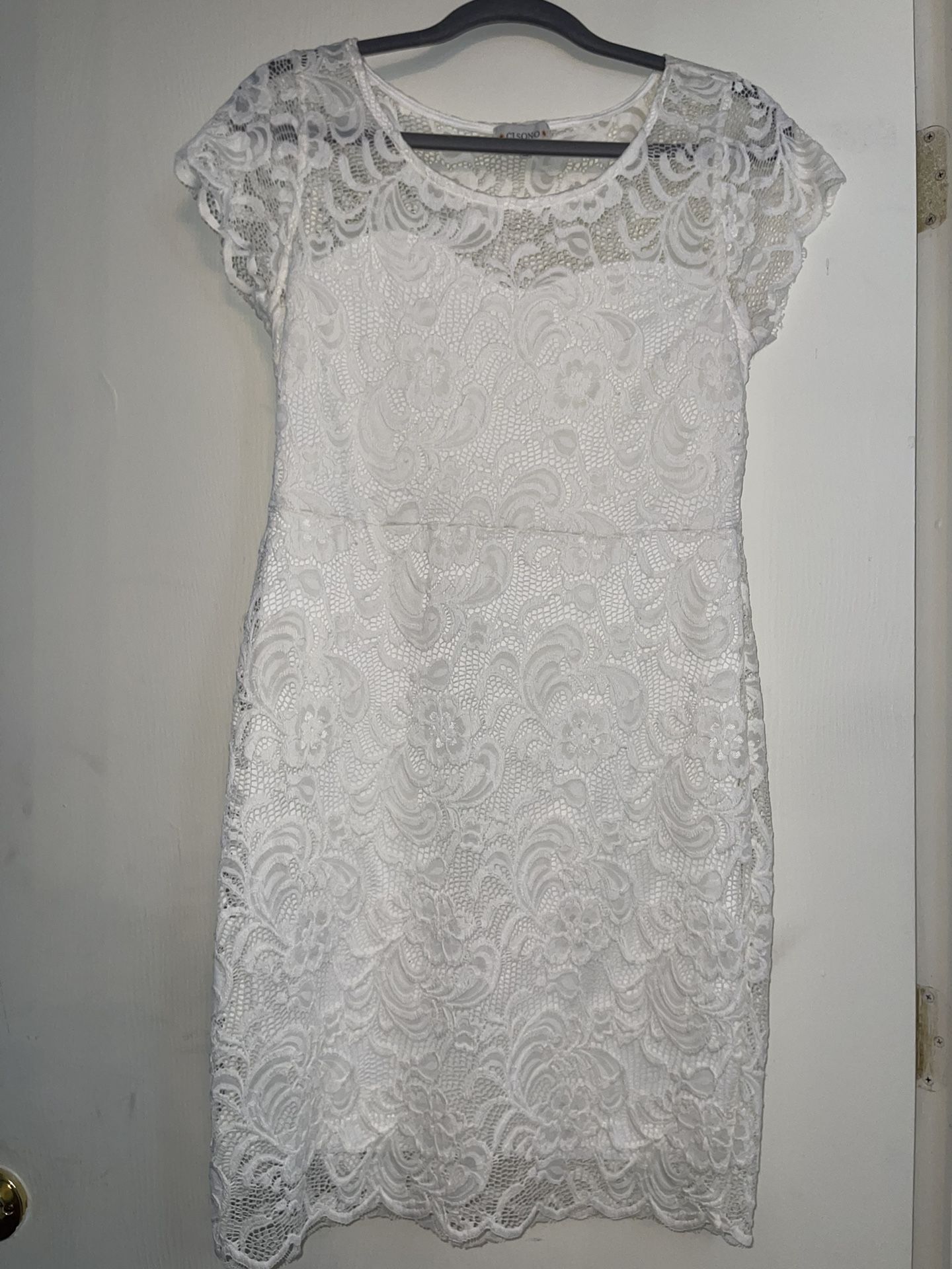 White Lace Dress