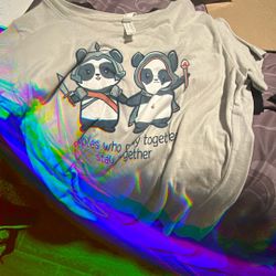 Couple Shirt Tee Turtle Sz S