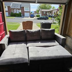 Sleeper L Shape Couch