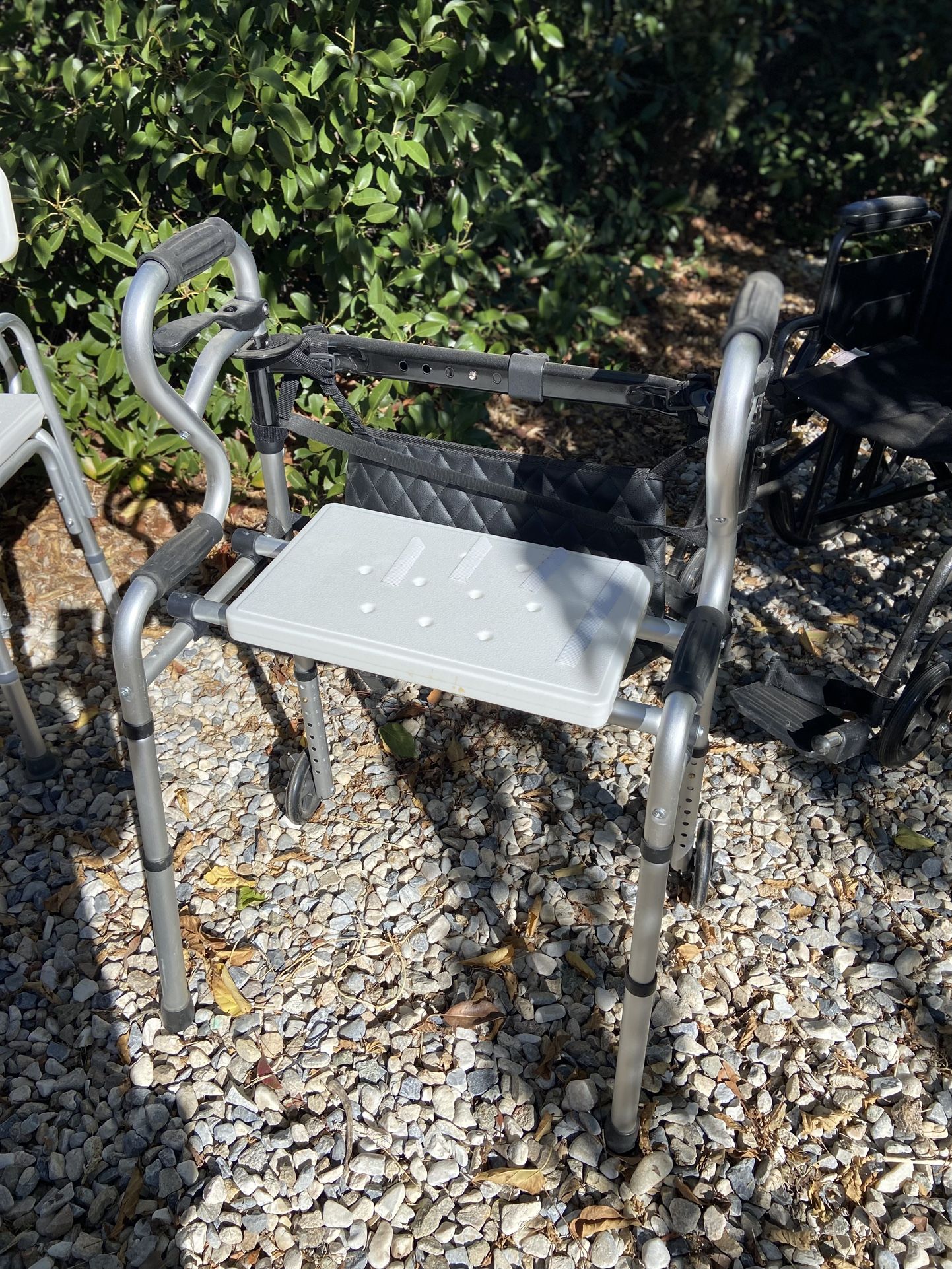 Walker With Seating Bench