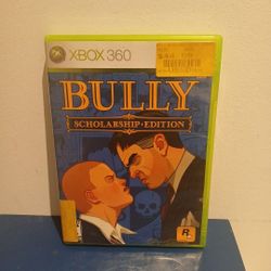 XBOX 360 BULLY SCHOLARSHIP EDITION