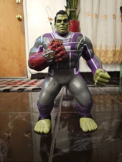 Avengers Hero Power Punch Hulk Jumbo 13" Talking Figure Marvel 2019 Hasbro