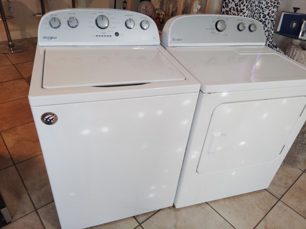 Whirlpool Washer And Dryer