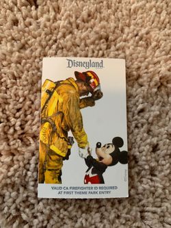 Collectible Disneyland ticket