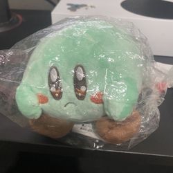 Kirby's Dream Land Kirby's Gourmet Festival Mini Plush Kirby chocolate mint 10cm