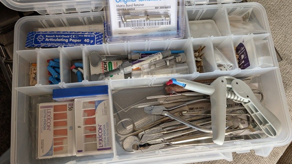 Dental - Denture And Implant Tools And Accessories Never Used