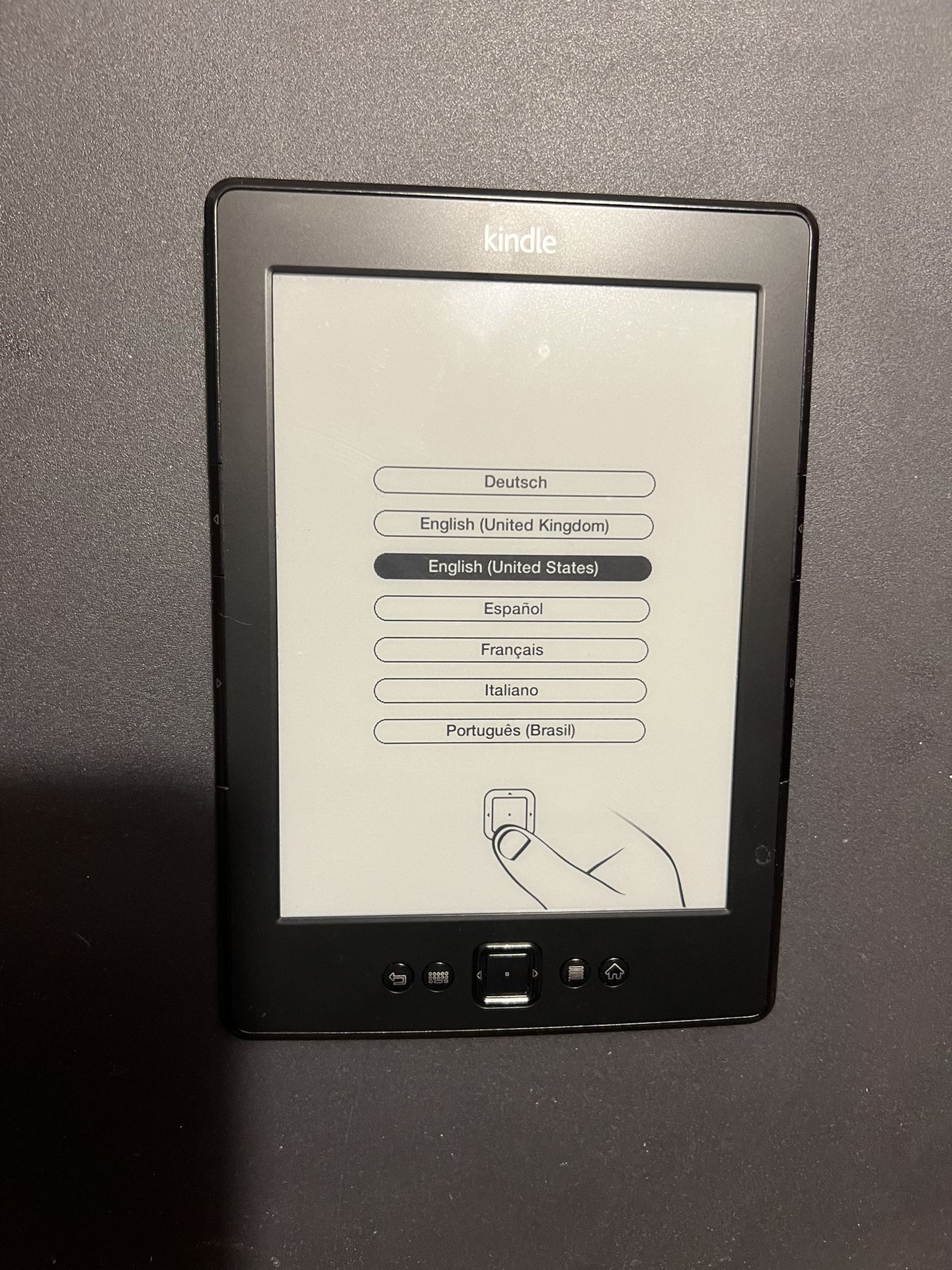 Kindle Reader 4th Gen Wi-Fi 6" Screen Black Model D01100 