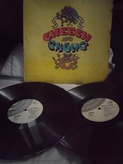 Cheech n Chong Record w/ original Rolling Paper