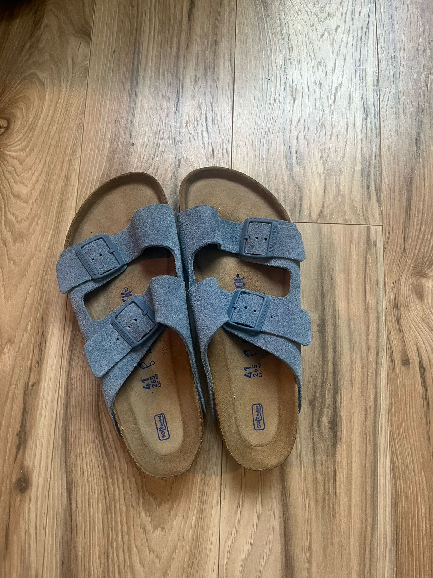 Birkenstock Arizona Suede Blue