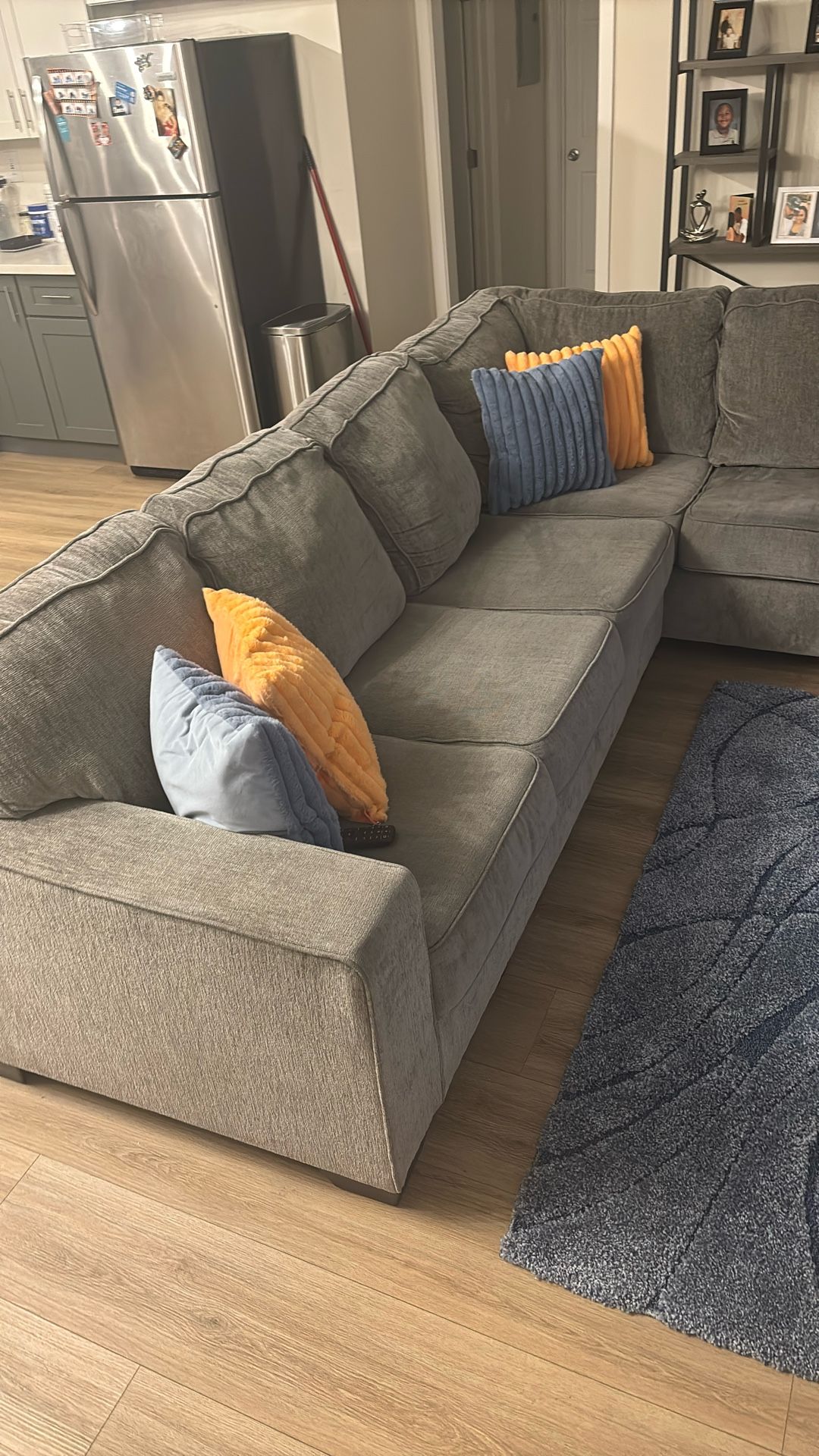 Light Gray Sectional Couch