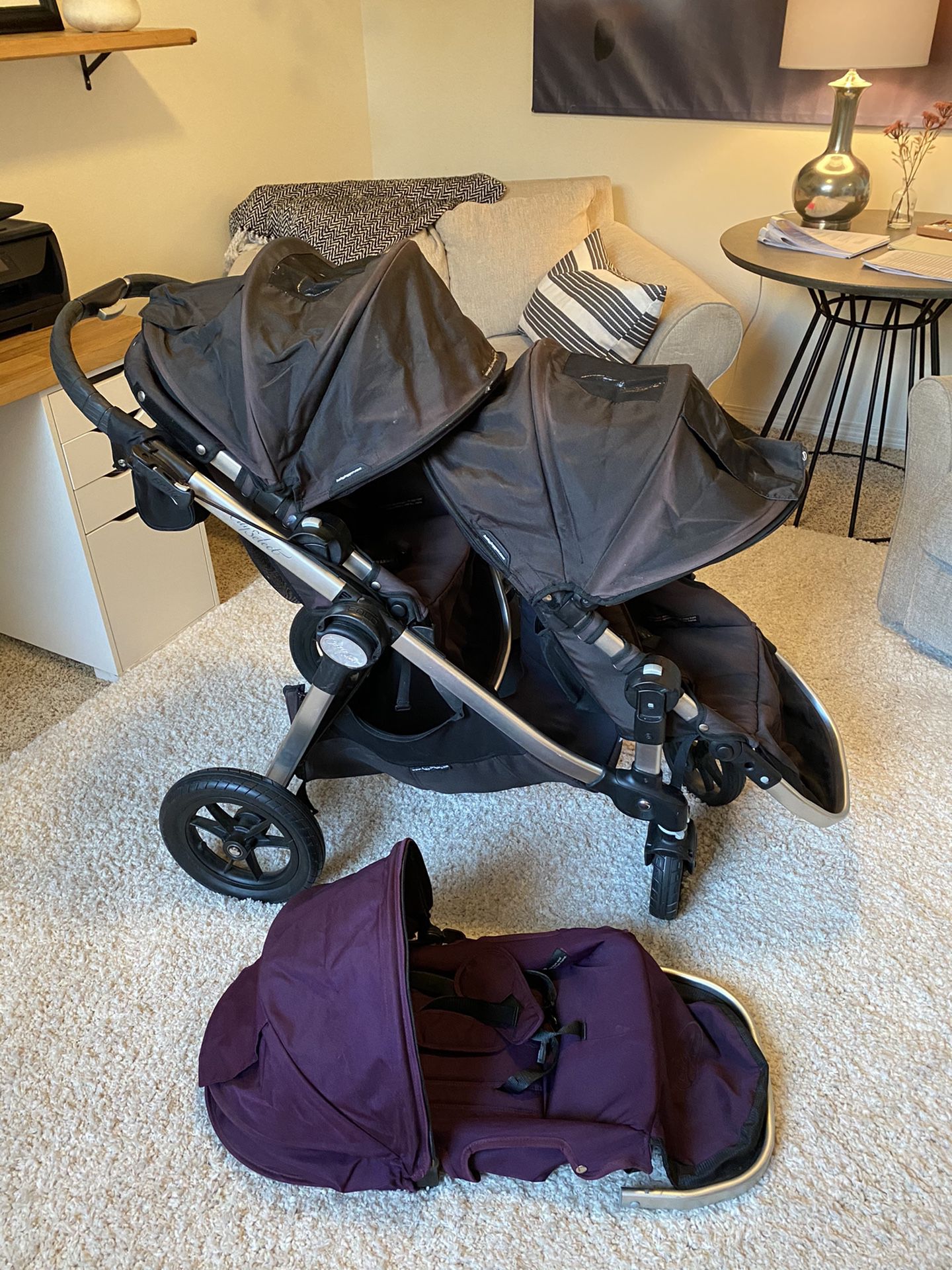 DOUBLE Baby Jogger City Select Stroller