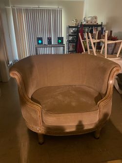 Louis XVI style bergère armchair