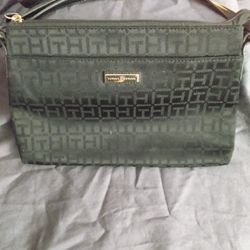 Tommy Hilfiger Shiney Black Small Crossbody Purse