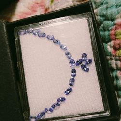 21 Tanzanite. 10 Carats Approximately.