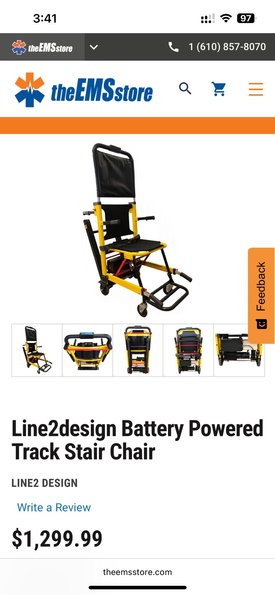 Motorized Stair Stretcher