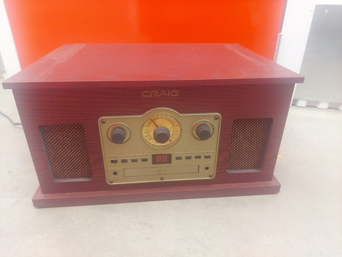 Craig Turn Table System Record Player