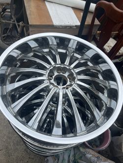 22” Inch Chrome Rims $400