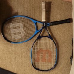 2 Wilson Tennis Racket