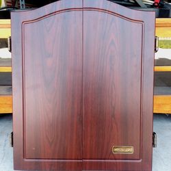 Good Condition Solid Wood Dartboard Dart Board Steel Tip Dart