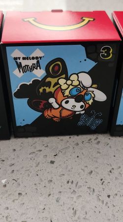 McDonalds My Melody x Mothra, Badtz Maru x Rodan
