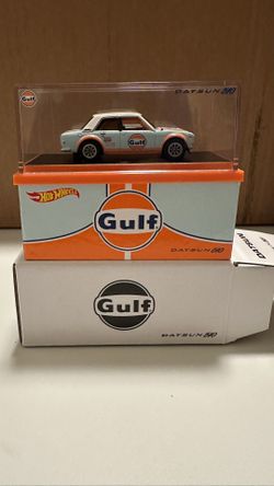 2 Available Hotwheels Redline Datsun 510 Gulf Livery