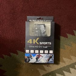 4K Sports Ultra HD DV Waterproof Camera 