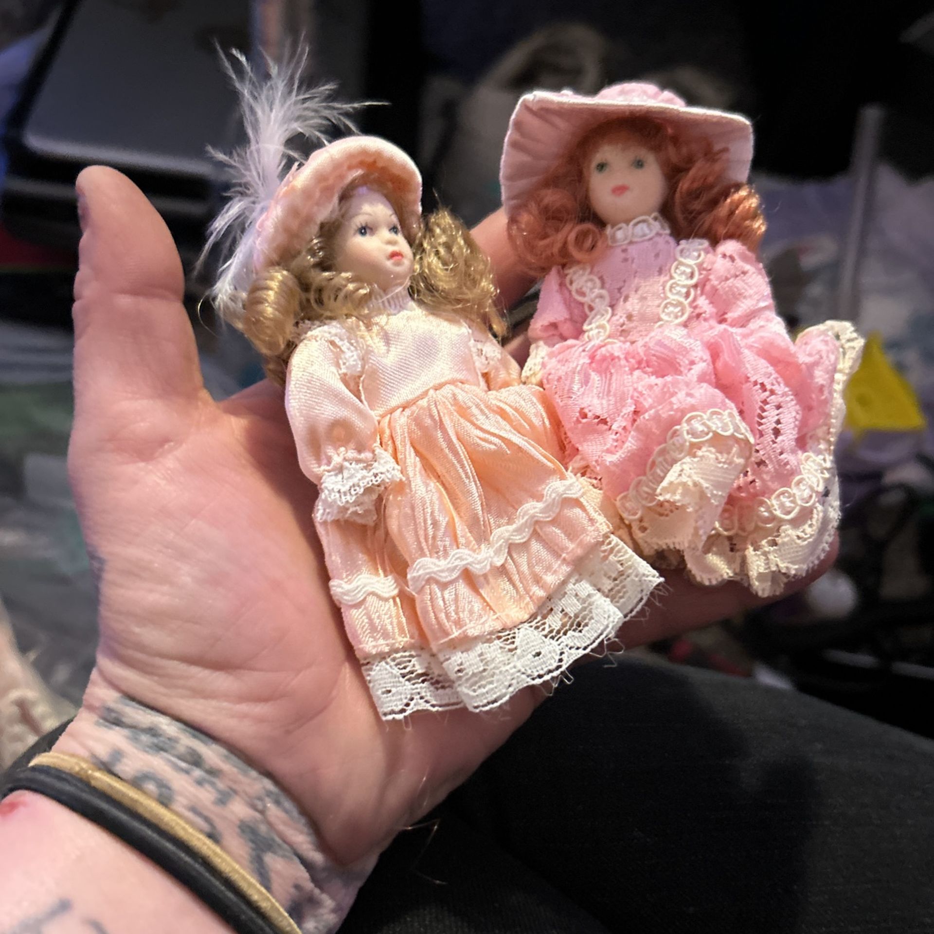 Vintage Mini Porcelain Dolls