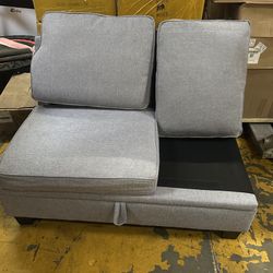 Couch missing 1 seat cushion, new: $