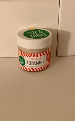 Peppermint lip scrub