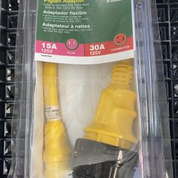 Power Cord Plus Pigtail Adapter