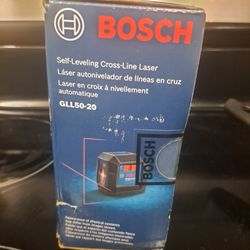 Bosch GLL50-20 Self-Leveling Cross-Line Laser