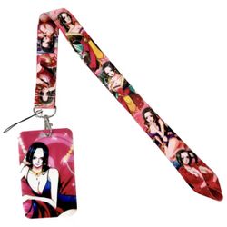 One Piece - Boa Hancock - Lanyard Keychain  Cardholder  USB Holder