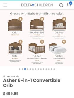 6-in-1 Cribs. Simmons
