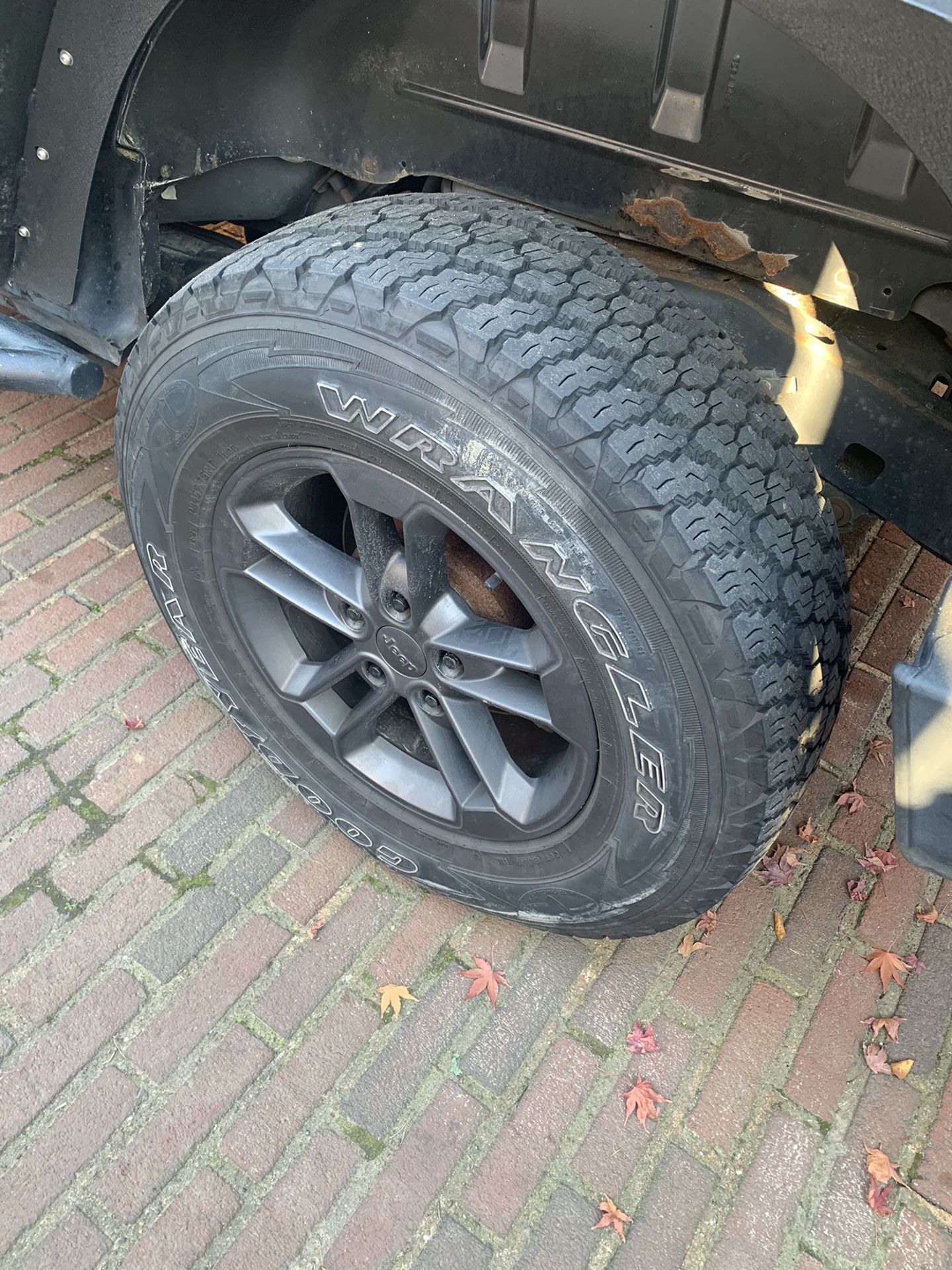 Jeep Wrangler Wheels and Tires.