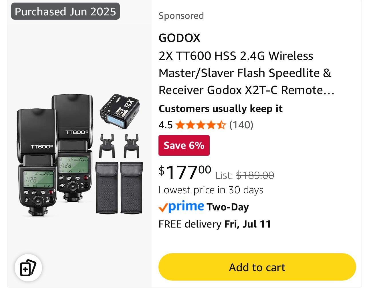 Godox TT600 HSS 2.4G Wireless Master/Slaver Flash Speedlite & Receiver Godox X2T-C Remote Trigger Transmitter Kit Built-in godox X System Compatibl