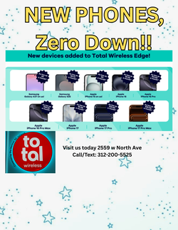 New phones, Zero down