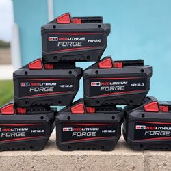 Milwaukee 12.0 Forge Batteries ($160 Each/Cada Una)